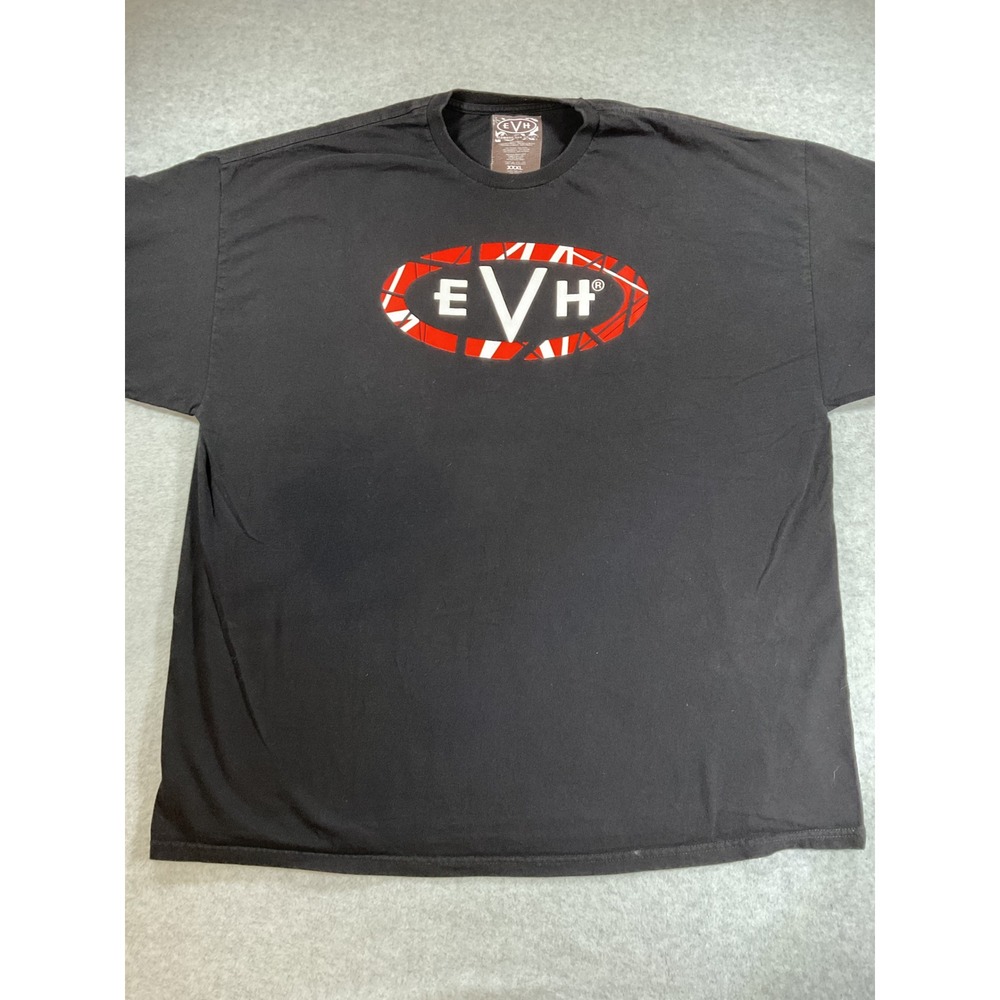 EVH Edward Van Halen Graphic T-Shirt Mens XXXL Black Red White Logo 5150 T 1816